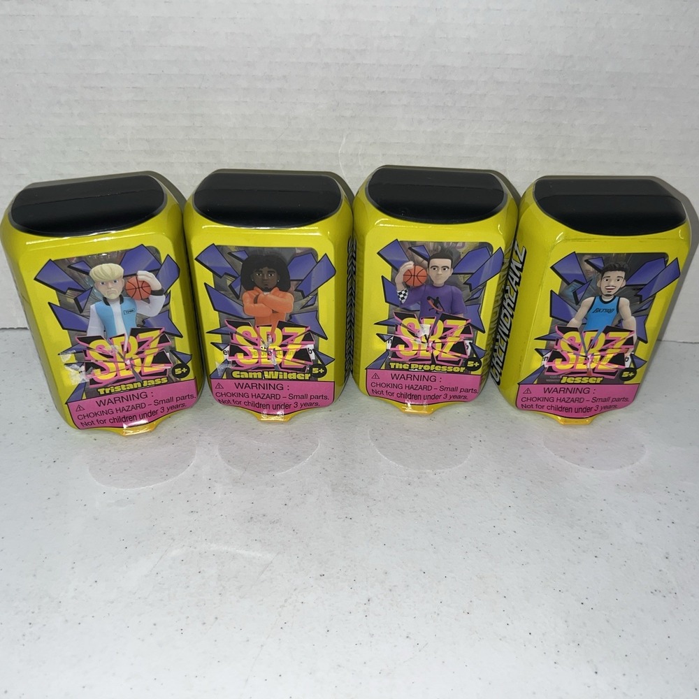 SBZ Screen Breakz Sports Jesser Cam Wilder Professor Tristan Jass New Lot Of 4